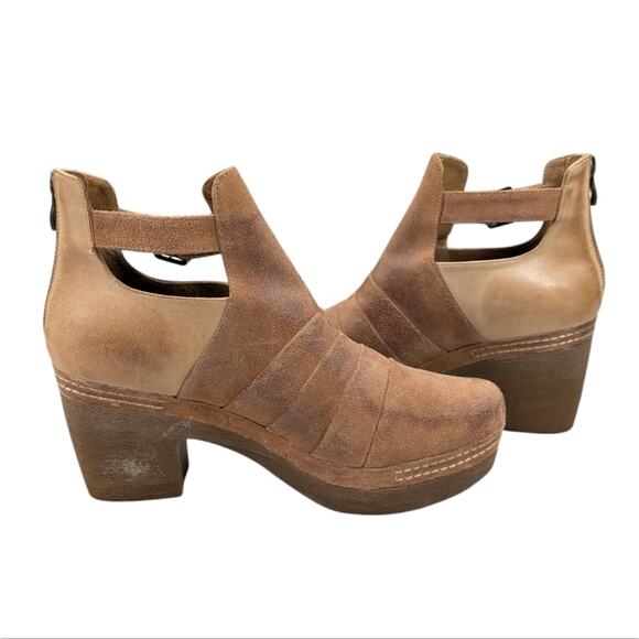 R38BRZ1_961d422a-903c-462e-  Antelope Platform Moa Clog/Booties GUC $199 Size 41 US 10   S3143